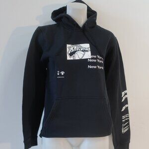 Mens Nike Nba Black White (Item-29) New York Knicks Graphic Hoodie Sweatshirt S